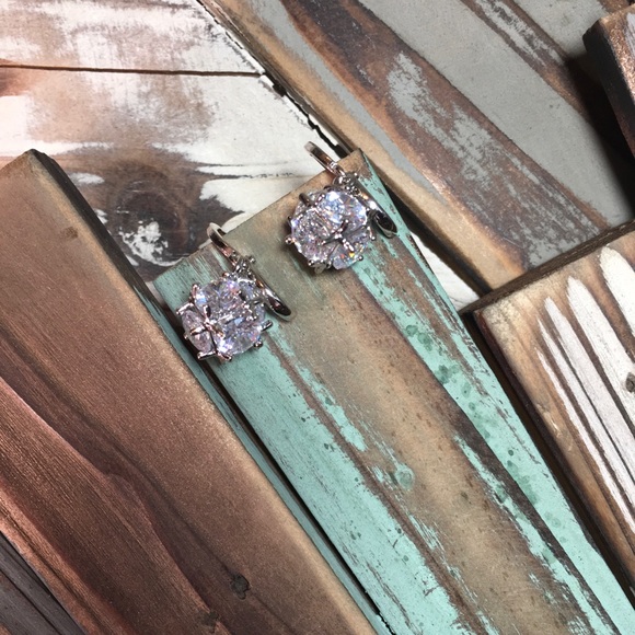 CUBIC ZIRCONIA WHITE GOLD FILLED SETTING - Picture 7 of 8